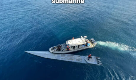 Colombian Navy catches Narco Submarine carrying $87 million worth of cocaine in Pacific Ocean
